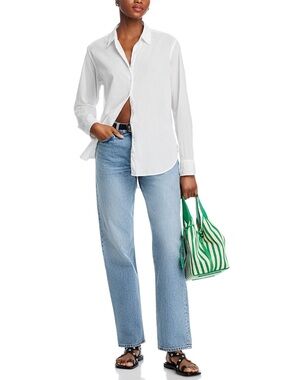 Xirena Beau Shirt in white NWT size M